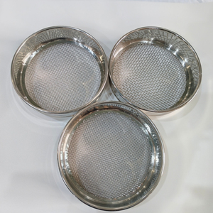 1 2 5 10 20 50 63 90 100 200 250 300 400 500 Micron Brass Stainless Steel Laboratory <b>Mesh</b> Sieve Standard Test Sieve - Product Image 4