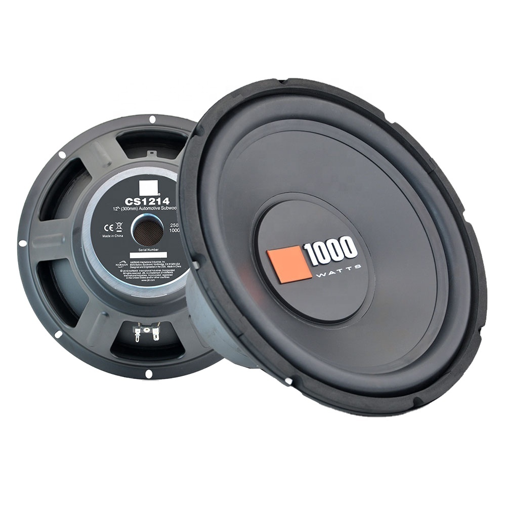 トヨタ用 12インチ CS1214 ダブルマグネットウーファー スピーカー 1000W
