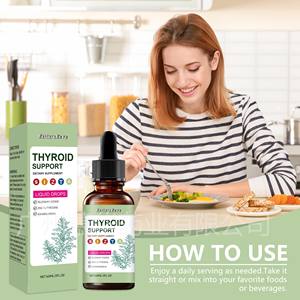 Exportation transfrontalière Vente chaude GOUTTES DE SOUTIEN DE LA THYROÏDE 60ml Suppléments diététiques Source Ventes directes d'usine O EM - Product Image 5