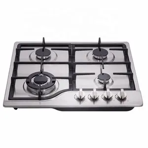 Price Hot Sale Gas Hob Stainless Steel Gas Cooktop 4 Burner Gas Stove