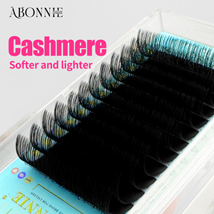 Abonnie J B C <span class=keywords><strong>CC</strong></span> D DD M Curl thêm dày đặc khoảng cách miễn phí cá nhân mở rộng lông mi PBT Lash mở rộng Nhà cung cấp - Product Image 3