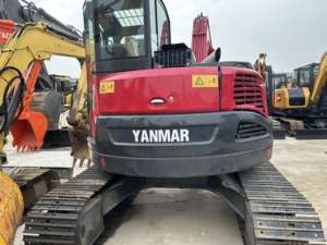 รถขุดตีนตะขาบยี่ห้อ Yanmar VIO80 มือสองจากญี่ปุ่น ขนาด 8 ตัน แบบ True Zero Tail Swing ขนาดกลาง ใช้เครื่องยนต์ 4TNV98 เหมาะสำหรับพื้นที่แคบในเมือง - Product Image 5
