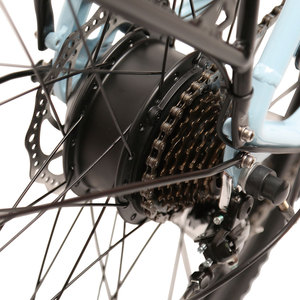 Bicicleta Eléctrica Urbana TXED de 27.5 Pulgadas, 36V/10.4Ah, Batería de Litio, 7 Velocidades, Freno de Disco, Motor sin Escobillas de 250W, Aleación de Aluminio, Gran Venta - Product Image 4