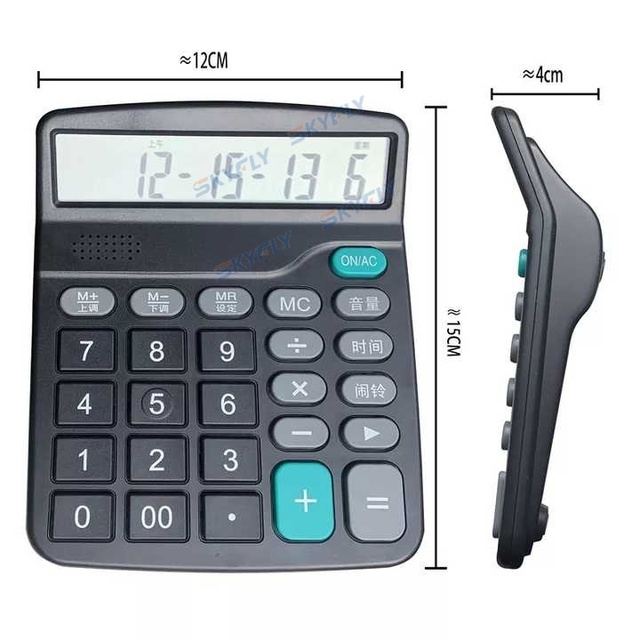 Compact Mini Office Calculator Versatile Digital Desktop Calculator for Professional Use Ideal for Students and Schools