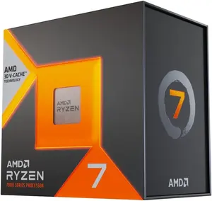 Processeur de bureau 16 fils AMD Ryzen 7 7800X3D 8 cœurs