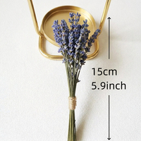 Buket Bunga Lavender Kering Alami, Rangkaian Lavender Kering Alami Cocok untuk Dekorasi Vas Dalam Ruangan, Pesta Pernikahan