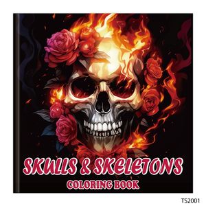 Livre <span class=keywords><strong>de</strong></span> <span class=keywords><strong>coloriage</strong></span> : Fleurs et papillons pour adultes - 24 pages <span class=keywords><strong>de</strong></span> feuilles, Graffiti décoratif DIY, 2025 - Product Image 6