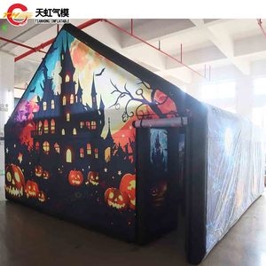 <span class=keywords><strong>Maison</strong></span> hantée gonflable personnalisable d'Halloween avec labyrinthe effrayant pour <span class=keywords><strong>mariage</strong></span> en plein air et <span class=keywords><strong>location</strong></span> de fête - Product Image 4