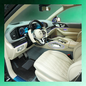 Kit de Molduras para Mercedes-Benz AMG GLS63 (X167) 2021, Actualización de 5 Plazas, Color Gris Perla Plateado con Beige - Product Image 3