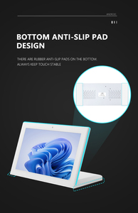 Wholesale 14inch NFC Ethernet Tablet <b>PC</b> Android POS Restaurant Ordering Kiosk L Shape Tablet - Product Image 3