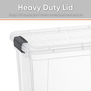 Household 5L Injection-Molded Rectangle High Transparent PP Storage <b>Boxes</b> for Clothing Organizer - Product Image 3