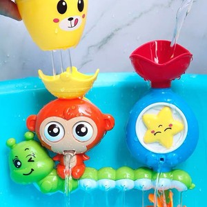 Jouet de salle de bain pour bébé, <span class=keywords><strong>ventouse</strong></span> de pulvérisation de singe d'eau d'intérieur - Product Image 3