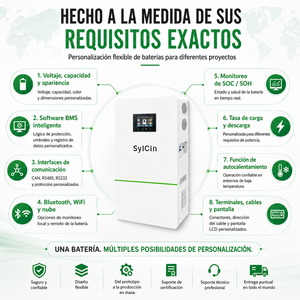 Système de stockage d'énergie personnalisé avec batterie LiFePO4 5kWh 10kWh 15kWh 20kWh 30kWh, modulaire, empilable, mural ou au sol, ESS - Product Image 3