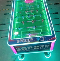 Table de football à pied standard à 2 joueurs bon marché de haute qualité jeu de bureau de football à pièces pour les fêtes ou les interactions à vendre
