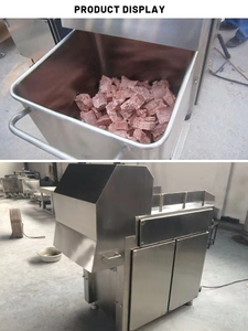 Cortadora de carne de sobremesa automática electrónica para deshuesar pollo con sierra de cinta, cuchilla de acero inoxidable ajustable - Product Image 3