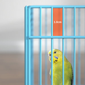 Birdcage Pigeon <strong>Cage</strong> Metal Parrot Birdcage Bags <strong>Show</strong> Eyes Tiger Skin Birdcage - Product Image 5