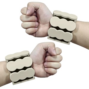2lb Cute Silicone for Velcro Adjustable Ankle Wrist Weights Bracelet <b>Strength</b> <b>Training</b> Tool for Gym & Pilates Home Use - Product Image 1