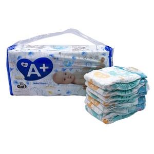 <span class=keywords><strong>Couches</strong></span> pour bébés A+ de haute qualité, en pulpe moelleuse, respirantes, avec protection anti-fuites, pour bébés de 7,2 à 8,1 kg, au meilleur prix - Product Image 4