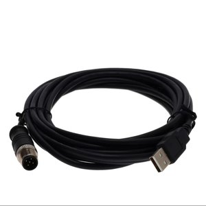 สายเคเบิลตั้งค่า ATOS E-C-SB/M12 ของแท้สำหรับเครื่องขยายเสียงดิจิตอล ตัวเชื่อมต่อ M12 เป็น USB - Product Image 1