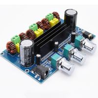 2*50W+100W High-Power Digital D Class Amplifier Board XH-A305 TPA3116D2 Bluetooth 5.0 Digital Amplifier 2.1 Channel With AUX