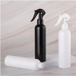 Botellas de Spray de Plástico PET Vacías de 400 ml, Forma Cilíndrica, Bomba de Gatillo, Negro, Blanco, Marrón, Azul, Verde, Uso Doméstico - Product Image 2