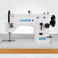 Jukky 20U33 Machine à coudre industrielle durable à aiguille unique pour le rembourrage du cuir Machine à coudre droite à mécanisme d'alimentation manuelle