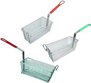 מטבח שונה גודל נירוסטה תוצרת בית מטגנים סל ב chesapeake va תמונות קדמי תליית וו - Product Image 2