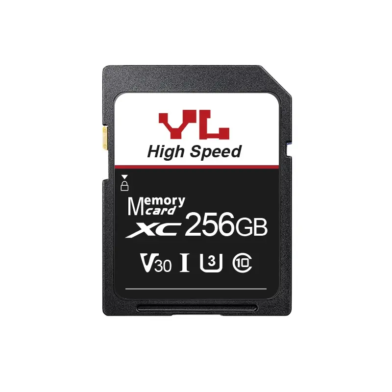 Novedade kartu memori untuk kamera dslr, kartu memori kecepatan tinggi 2023 YL 1TB 512gb Kelas 10 A1/A2/ U1/U3 V10/V30 opsional V90 SD