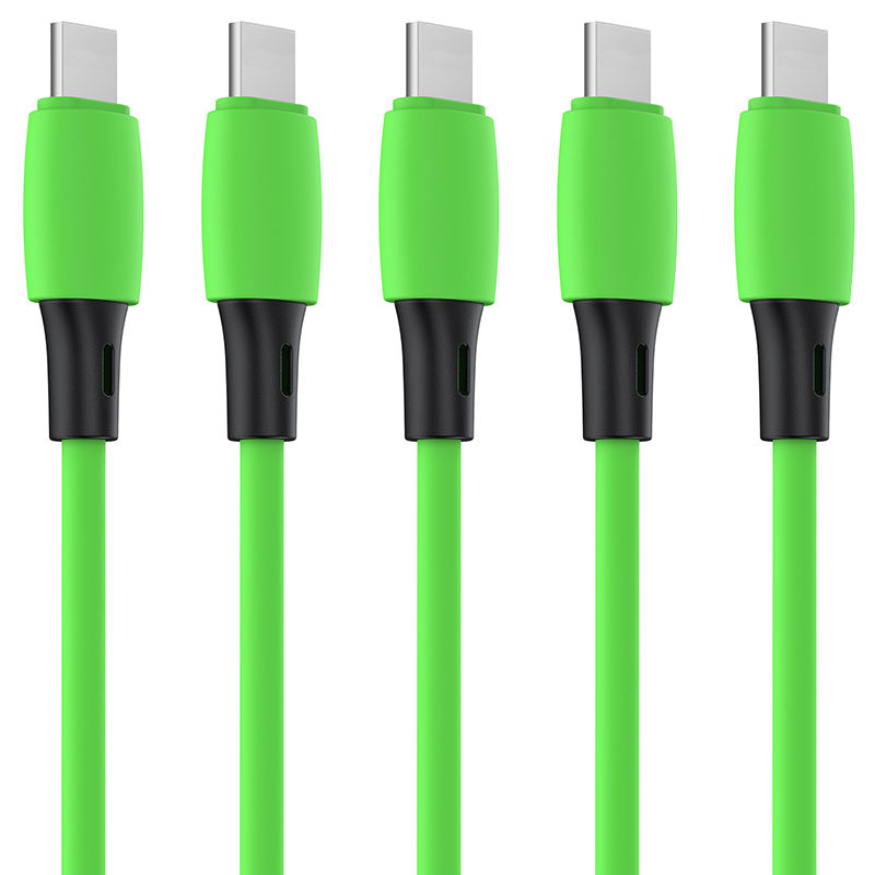Green usb data cable