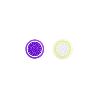 Vente en gros de capuchons de joystick en silicone à motif nid d'abeille bicolore, antidérapants, pour Switch 2, PS5, PS4, PS3, Xbox