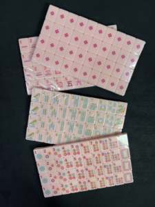 Luxury American Mahjong Tile <strong>Set</strong> Custom Acrylic Tiles Joker Foldable Eco-Friendly for Home Party <strong>Games</strong> <strong>Ready</strong> to Ship - Product Image 3