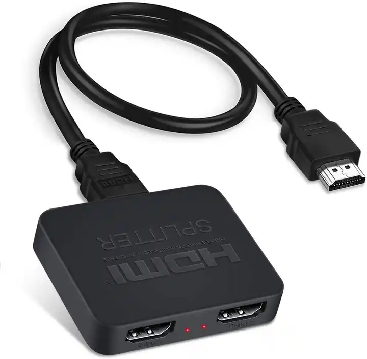 HDMI Splitter 1 in 2 Out, HDMI Switch 4K HDMI Splitter, HDMI