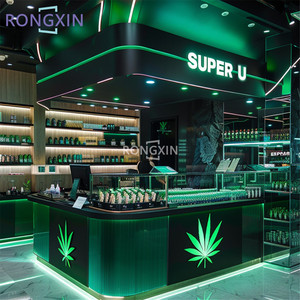 तंबाकू दुकानों के लिए अनुकूलित स्टोर इंटीरियर डिजाइन धूम्रपान की दुकान प्रदर्शन रैक - Product Image 2