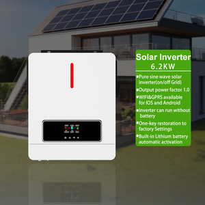 Sistema Solare Ibrido Completo 3.6kw 4.2kw 6.2kw MPPT <span class=keywords><strong>24v</strong></span> 48v Batteria al Litio <span class=keywords><strong>Pannelli</strong></span> <span class=keywords><strong>Solari</strong></span> Facile Installazione Personalizzabile Garanzia 1 Anno - Product Image 5