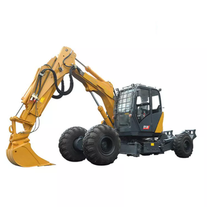 Cina Xuzhou produttore nuovo escavatore a piedi 12 tonnellate escavatore ruota ET120 per la vendita - Product Image 2