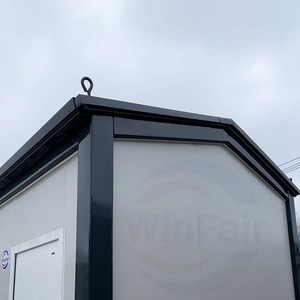 Maison mobile multifonctionnelle WinFair Structure en acier Flèche triangulaire Apex Conteneur préfabriqué Maison modulaire préfabriquée - Product Image 3