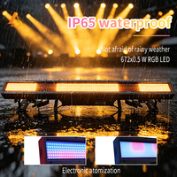 AICPOSE Nouveautés Barre lumineuse stroboscopique pour lavage mural Rgbw UV Outdoor LED Pixel Line Strobe Light Bar