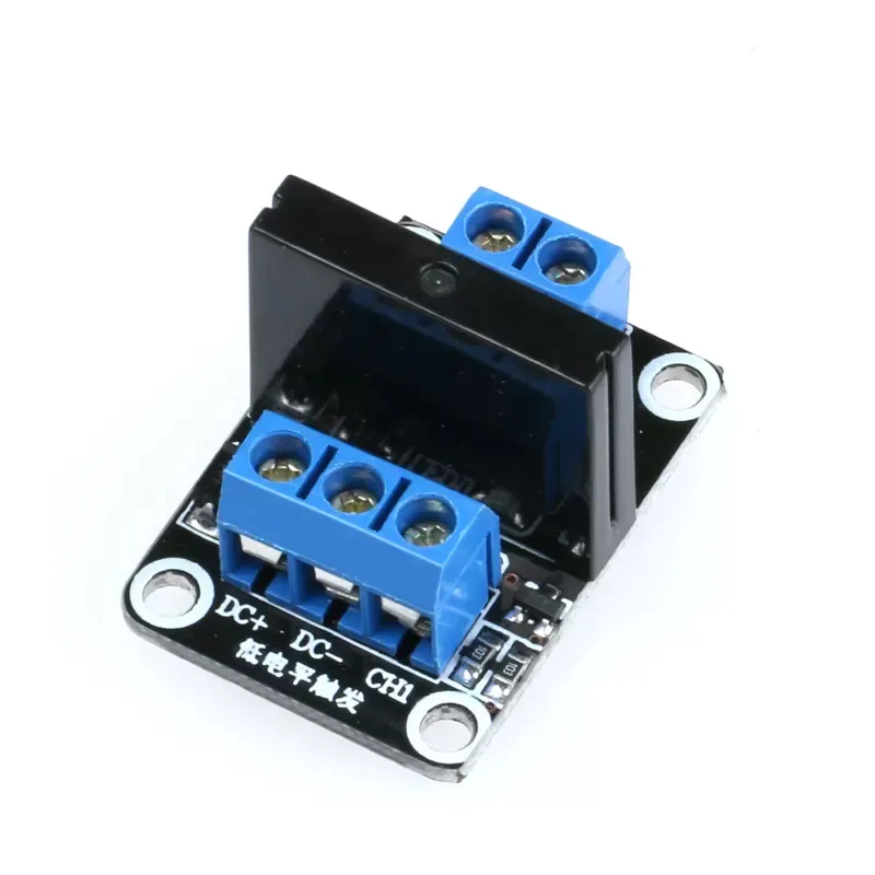 Original 1 solid-state relay module 5V low-level trigger 250V2A relay module electronics components