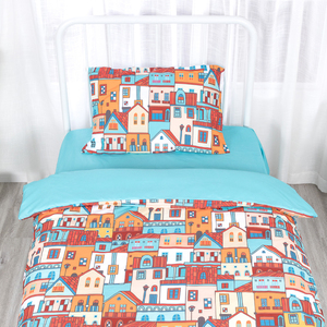 Bambino letto per bambini biancheria da letto della ragazza 3 D stampa digitale romano di colore casa biancheria da letto set 100% cotone per bambini <span class=keywords><strong>trapunta</strong></span> - Product Image 2