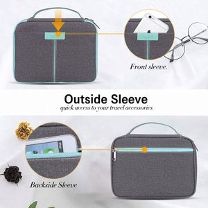 BSCI factory Foldable Travel Gadget Storage <b>Bag</b> Electronics Packaging <b>Bag</b> Portable Big <b>Cable</b> Organizer <b>Bag</b> Case - Product Image 5