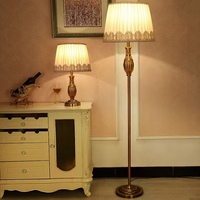 Lámpara de Mesa LED de Diseño Moderno Americano, Decoración para el Hogar, Sala de Estar, Dormitorio, Lámpara de Lectura para Mesa de Noche Estilo Rústico