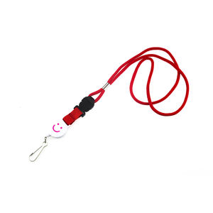 Customized Round Cord Jacquard Embroidery Woven Label Polyester Neck Strap <span class=keywords><strong>Lanyard</strong></span>とSafety Breakaway Clip - Product Image 6