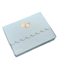 Caja de Papel Personalizada con Diseño de Dibujos Animados, Logotipo de Estudio, Ecológica, Reciclable, Plegable, de Cartón Corrugado, para Regalos y Envíos