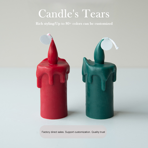 Handmade Creative Colorful Natural Soy Wax Pillar Shape Scented <b>Candles</b> - Product Image 3