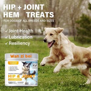 Kunyah anjing memanjakan pinggul anjing dan suplemen sendi pereda nyeri dan Dukungan Mobilitas - Product Image 4