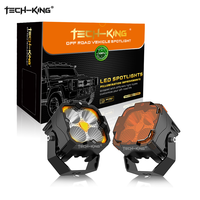 TECH-KING X200 IP68 Étanche 3 pouces Faisceau combiné 60w Feux auxiliaires tout-terrain Assemblage Feux LED Feux de travail LED 4x4 Feux LED Spot