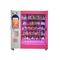 Distributeur automatique de boissons SNBC BVM-RI300 avec crème fouettée lactée, boîte surprise, pour école, bureau, aéroport, gare, avec écran tactile LCD