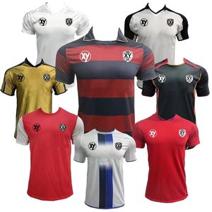 ハーランド ヴィンテージ レトロ サッカーユニフォーム 熱転写プリント サッカージャージー 100% ポリエステル 通気性 速乾性 半袖 - Product Image 5