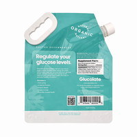 Pochette souple verticale pour 1L, 2L, 3L, 5L d'huile d'olive, de tequila ou de bière avec robinet distributeur Vitop inclus