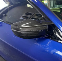 Coques de rétroviseurs latéraux en fibre de carbone sèche style M pour BMW G80 G82 G83 G87 M2 M3 M4 LHD RHD Utilisation S9